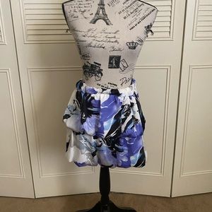 Mandee  purple lavender bubble short mini skirt 2000s